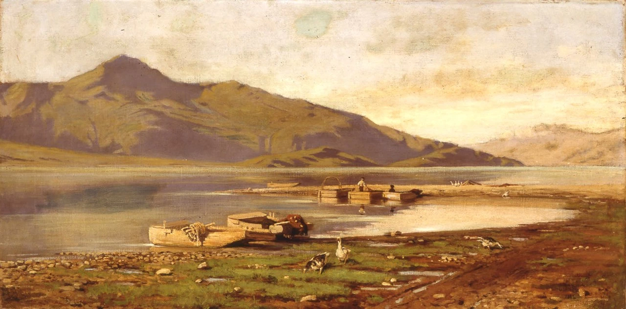 In riva al lago - Collezione Intesa San Paolo